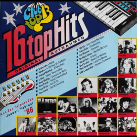 Various - 16 Top Hits - Aus Den Hitparaden Januar / Februar '86 (1985) [1LP]