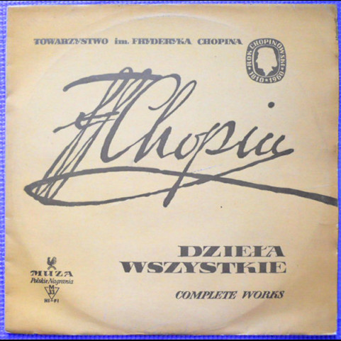 Frédéric Chopin - Dzieła Wszystkie (Complete Works) [1LP]