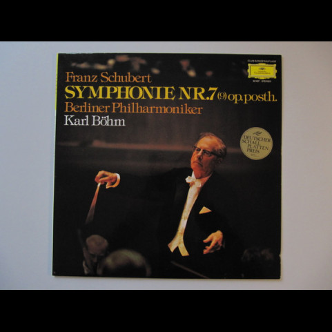 Franz Schubert, Berliner Philharmoniker, Karl Böhm - Symphonie Nr.7 (9) Op. Posth. (1973) [1LP]