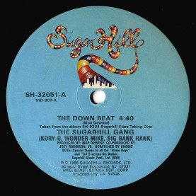 Sugarhill Gang - The Down Beat (1985) [12"]