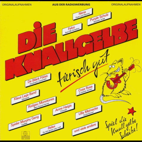 Various - Die Knallgelbe (Tierisch Gut) (1985) [1LP]