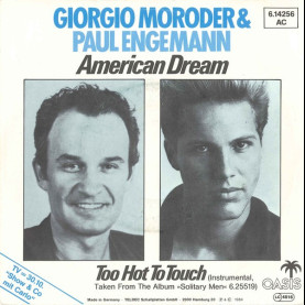 Giorgio Moroder & Paul Engemann - American Dream (1984) [7"]
