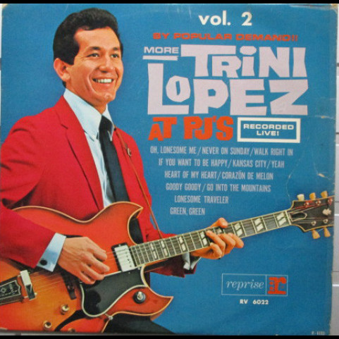 Trini Lopez - More Trini Lopez At P.J.'s (1963) [1LP]