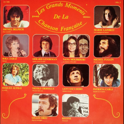 Various - Les Grands Moments De La Chanson Française - Vol.2 [1LP]