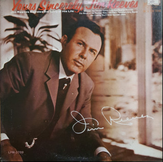 Jim Reeves - Yours Sincerely, Jim Reeves (1966) [1LP]