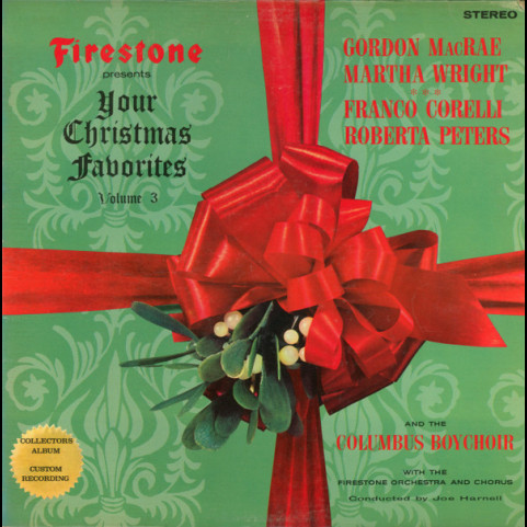 Various - Firestone Presents Your Christmas Favorites Volume 3 (1964) [1LP]