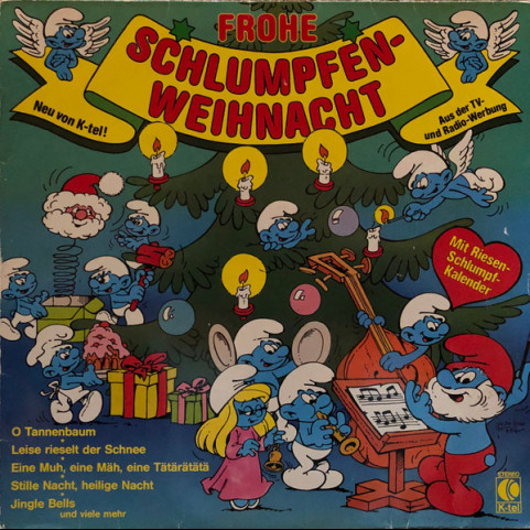 Smurfs (2), The - Frohe Schlumpfen-Weihnacht (1983) [1LP]