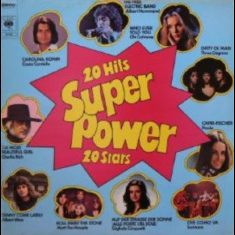 Various - Super Power (20 Hits - 20 Stars) (1974) [1LP]