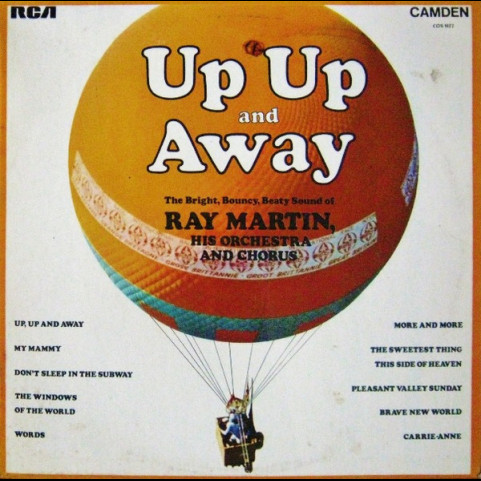 Ray Martin And His Orchestra - Up Up And Away (1969) [1LP]