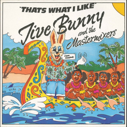 Jive Bunny And The Mastermixers - That's What I Like (1989) [12"]