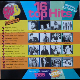 Various - 16 Top Hits - Aus Den Hitparaden 1985 Extra (1985) [1LP]