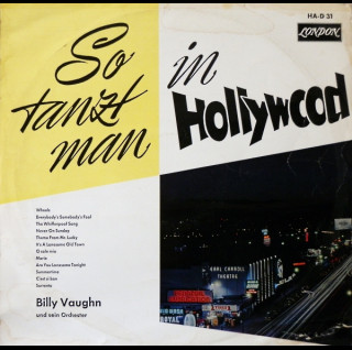 Billy Vaughn And His Orchestra - So Tanzt Man In Hollywood [1LP]