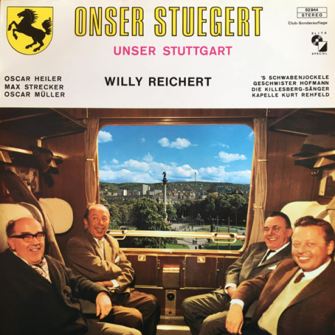 Various, Willy Reichert - Onser Stuegert (Unser Stuttgart) [1LP]