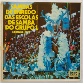 Various - Sambas De Enredo Das Escolas De Samba Do Grupo 1 - Carnaval 1977 (1976) [1LP] - Gatefold