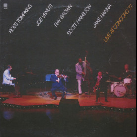 Ross Tompkins, Joe Venuti, Ray Brown, Scott Hamilton, Jake Hanna - Live At Concord '77 (1978) [1LP]