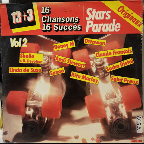 Various - 16 Chansons 16 Succès (Stars Parade) Originaux Vol. 2 (1980) [1LP]