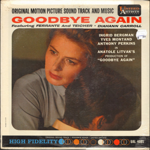 Georges Auric - Goodbye Again (Original Motion Picture Score) (1961) [1LP]
