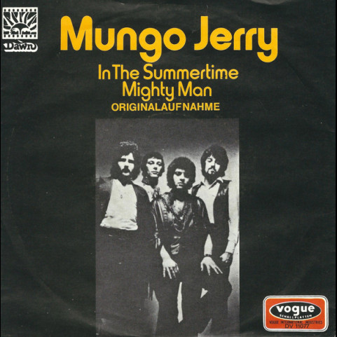 Mungo Jerry - In The Summertime (Originalaufnahme) (1970) [7"]