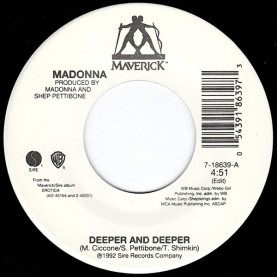 Madonna - Deeper And Deeper (1992) [7"]