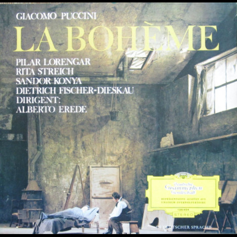 Giacomo Puccini, Staatskapelle Berlin, Alberto Erede - La Bohème [1LP]