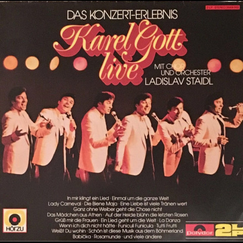 Karel Gott Mit Orchestra Ladislav Štaidl - Karel Gott Live (Das Konzert-Erlebnis) (1981) [2LP]