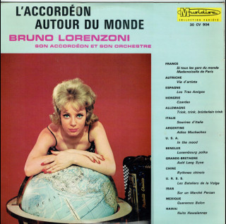 Bruno Lorenzoni Et Son Orchestre - L'Accordéon Autour du Monde [1LP]