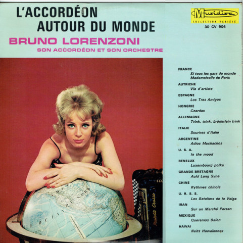 Bruno Lorenzoni Et Son Orchestre - L'Accordéon Autour du Monde [1LP]