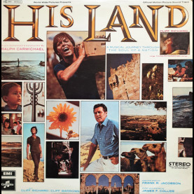 Cliff Richard & Cliff Barrows With Ralph Carmichael Orchestra And Ralph Carmichael Singers, The - His Land [1LP]