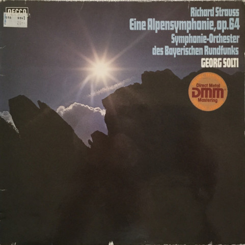 Richard Strauss, Georg Solti, Symphonie-Orchester Des Bayerischen Rundfunks - An Alpine Symphony (Eine Alpensinfonie) Op.64 (1980) [1LP]