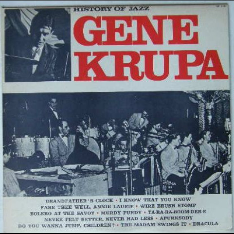 Gene Krupa - History Of Jazz (1971) [1LP]