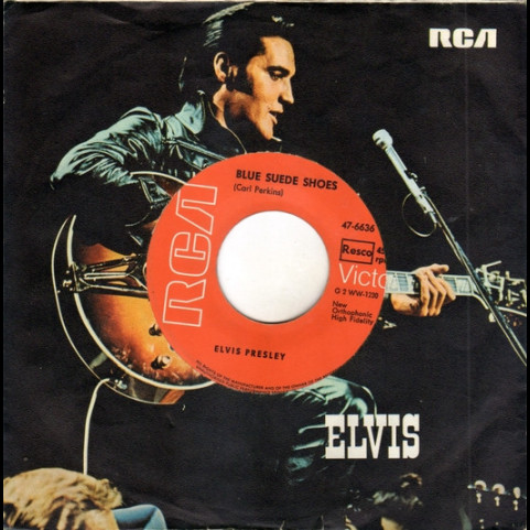 Elvis Presley - Blue Suede Shoes / Tutti Frutti [7"]
