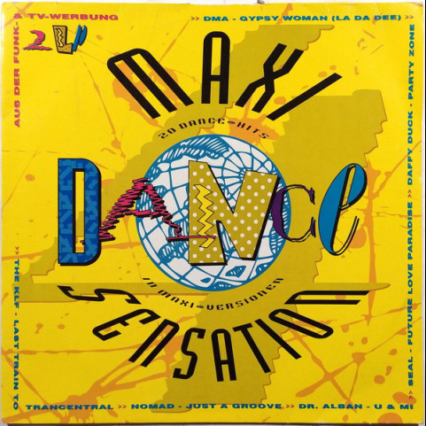 Various - Maxi Dance Sensation 4 (1991) [2LP]