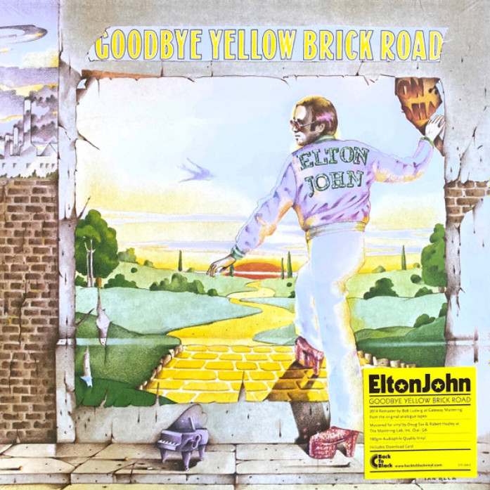 英LP Elton John Goodbye Yellow Brick Road Elton John - Goodbye Yellow Brick Road (2014) [2LP] 180g Disc Vinil