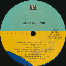 Atlantic Starr - Unconditional Love (1991) [12"]