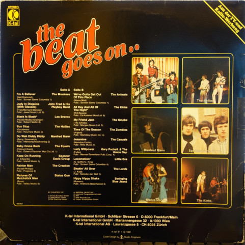 Various - The Beat Goes On.. (Die Superstars Des Beat - Der Sound, Der's In Sich Hat) (1981) [1LP]