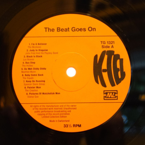 Various - The Beat Goes On.. (Die Superstars Des Beat - Der Sound, Der's In Sich Hat) (1981) [1LP]