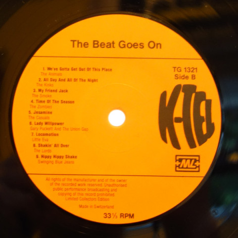 Various - The Beat Goes On.. (Die Superstars Des Beat - Der Sound, Der's In Sich Hat) (1981) [1LP]