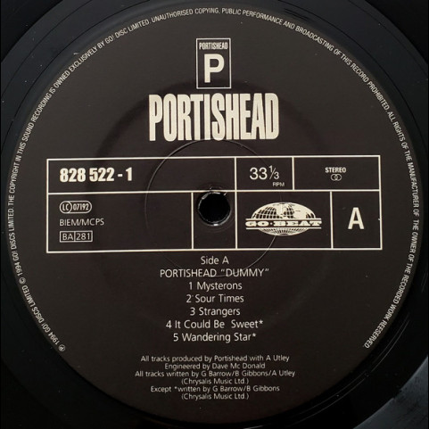 Portishead - Dummy (2017) [1LP] 180g