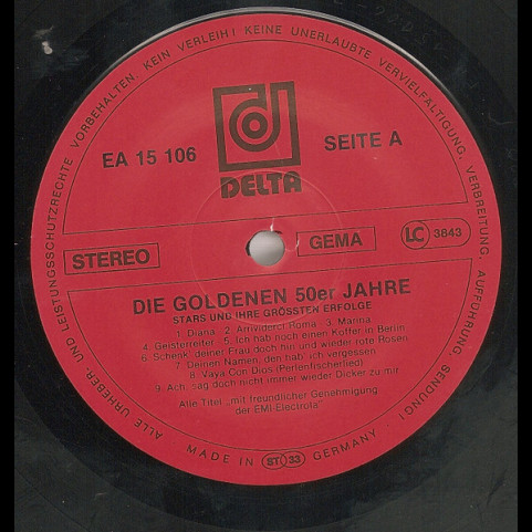 Various - Die Goldenen 50er Jahre [1LP]