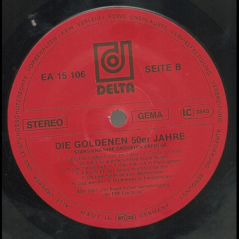 Various - Die Goldenen 50er Jahre [1LP]