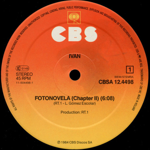 Ivan (4) - Fotonovela (Chapter II) (1984) [12"]