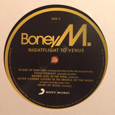 Boney M. - Nightflight To Venus (2017) [1LP]