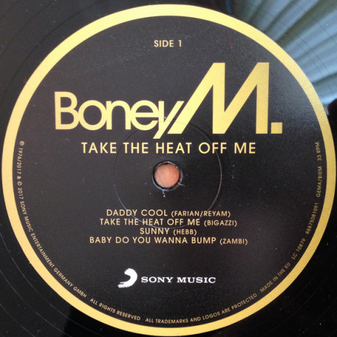 Boney M. - Take The Heat Off Me (2017) [1LP]