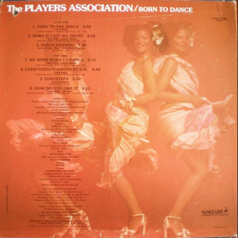 Players Association, The - Born To Dance (1977) [1LP]