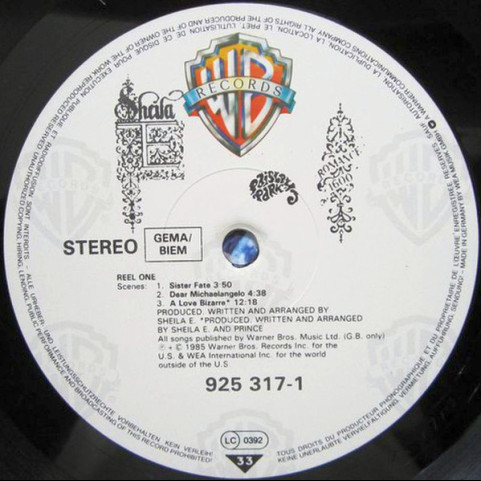 Sheila E. - In Romance 1600 (1985) [1LP]