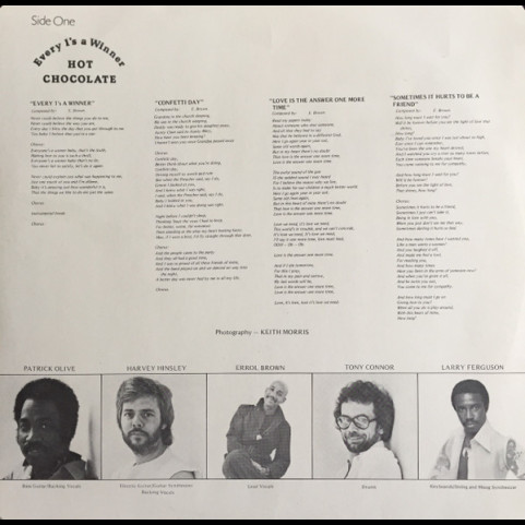 Hot Chocolate - Every 1's A Winner (2025) [1LP]