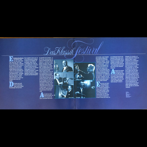 Tomaso Albinoni, Johann Sebastian Bach, Georg Friedrich Händel, Antonio Vivaldi - Das Klassik Festival - Festliches Barockkonzert (1979) [2LP]