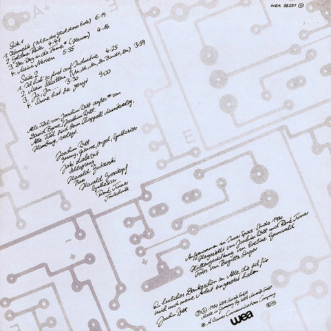 Joachim Witt - Silberblick (1980) [1LP]