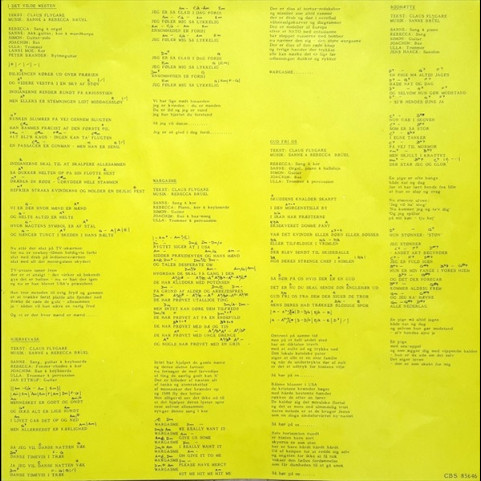 Jomfru Ane Band - Bag Din Ryg (1982) [1LP]