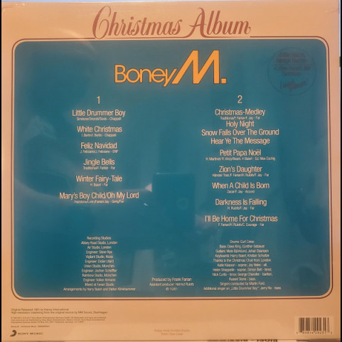 Boney M. - Christmas Album (2017) [1LP]